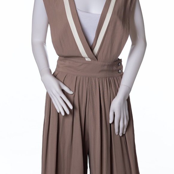 Fabulous Vintage One Piece Jump Suit by Moda Vida - Picture 2 of 11